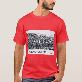 Massachusetts USA 3 T-Shirt