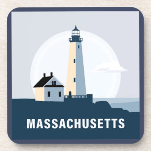 Massachusetts, USA Getränkeuntersetzer