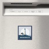 Massachusetts, USA Magnet (In Situ (Geschirrspüler))