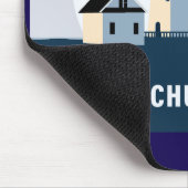 Massachusetts, USA Mousepad (Ecke)