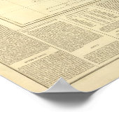 Massachusetts USA Poster (Ecke)