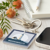 Massachusetts, USA Schlüsselanhänger (Vorderseite rechts)