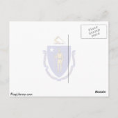 Massachusetts, Vereinigte Staaten Postkarte (Rückseite)