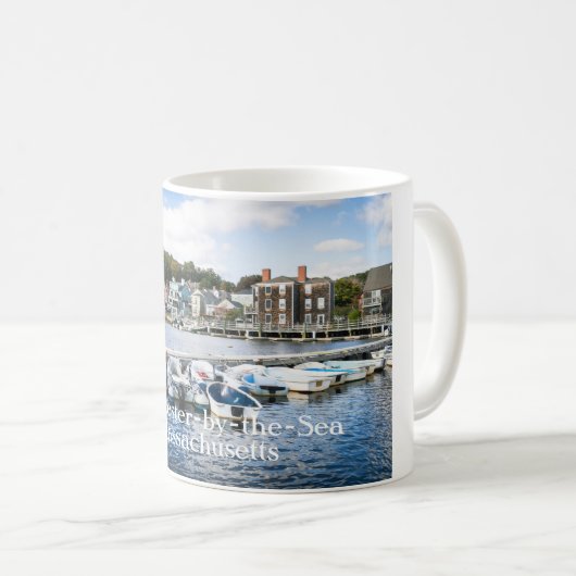 Massachusetts von Manchester an der See Kaffeetasse (VorderseiteRechts)