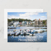 Massachusetts von Manchester an der See Postkarte (Vorne/Hinten)