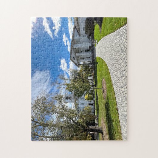 Massachusetts von Manchester an der See Puzzle (Vertikal)