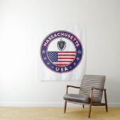 Massachusetts Wandteppich (Beispiel)
