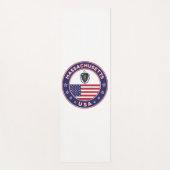 Massachusetts Yogamatte (Vorderseite)