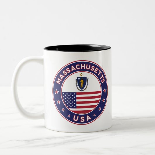Massachusetts Zweifarbige Tasse (Links)