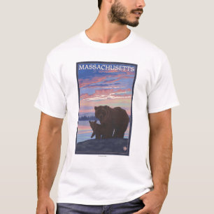 MassachusettsBear und CUB T-Shirt