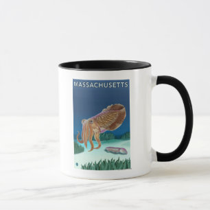 MassachusettsCuttlefish Szene Tasse