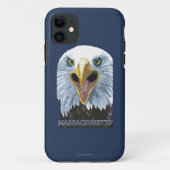 MassachusettsEagle herauf nahes Case-Mate iPhone Hülle (Rückseite)