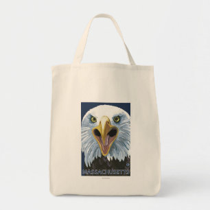 MassachusettsEagle herauf nahes Tragetasche