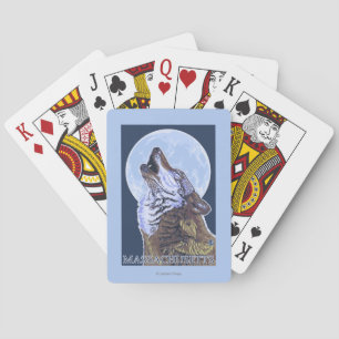 MassachusettsHowling Wolf Spielkarten