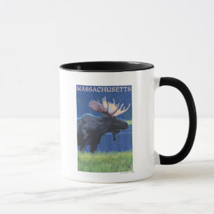 MassachusettsIm Mondschein entweichen Tasse
