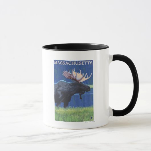 MassachusettsIm Mondschein entweichen Tasse (Rechts)