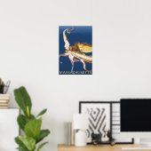 MassachusettsOktopuszene Poster (Heimbüro)