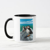 MassachusettsPuffinszenierung Tasse (Links)