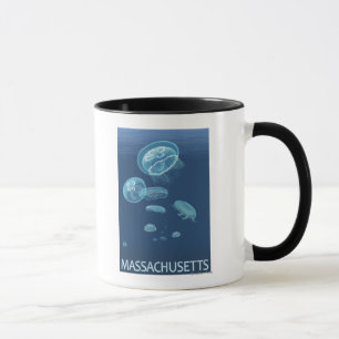MassachusettsQuallen-Szene Tasse