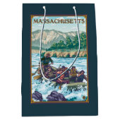 MassachusettsRiver, das Szene flößt Mittlere Geschenktüte (Vorderseite)
