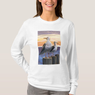 MassachusettsSea betrügt Szene T-Shirt