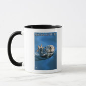 MassachusettsSea Otter Scene Tasse (Links)