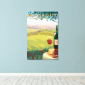 MassachusettsWeinlandschaft Leinwanddruck (Insitu (Holzboden))
