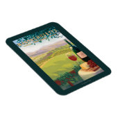 MassachusettsWeinlandschaft Magnet (Rechte Seite)