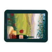MassachusettsWeinlandschaft Magnet (Horizontal)