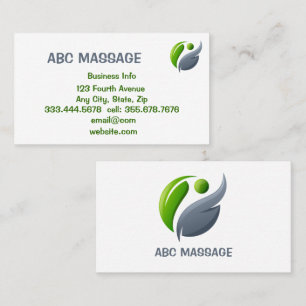 MASSAGE Alternative ganzheitliche Integration Visitenkarte