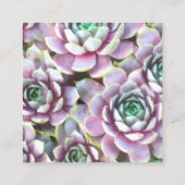 Massage beruflich quadratische visitenkarte (Rückseite)