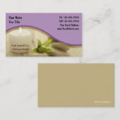 Massage Business Card_1 Visitenkarte (Vorne/Hinten)