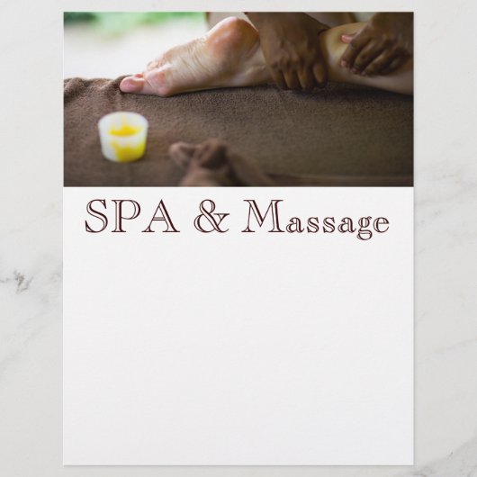 Massage Flyer (Vorne)