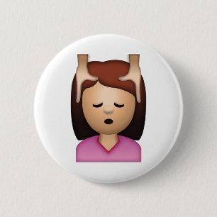 Massage für Frauen im Gesicht - Emoji Button