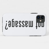 Massage got? Case-Mate iPhone hülle (Rückseite (Horizontal))