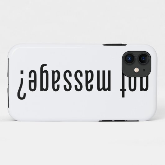 Massage got? Case-Mate iPhone hülle (Rückseite (Horizontal))