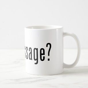 Massage got? kaffeetasse