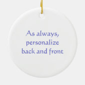 Massage got? keramik ornament (Hinten)