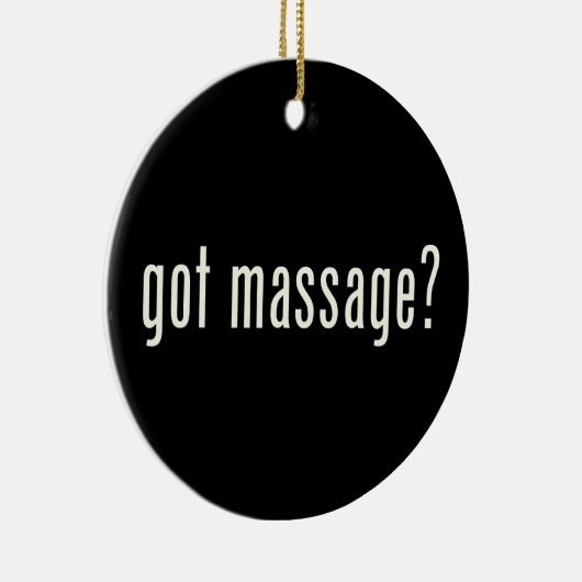 Massage got? keramikornament (Rechts)