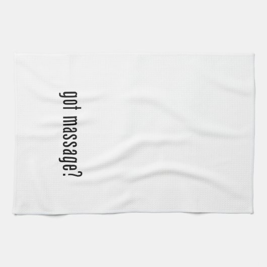 Massage got? küchentuch (Horizontal)