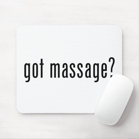 Massage got? mousepad (Mit Mouse)