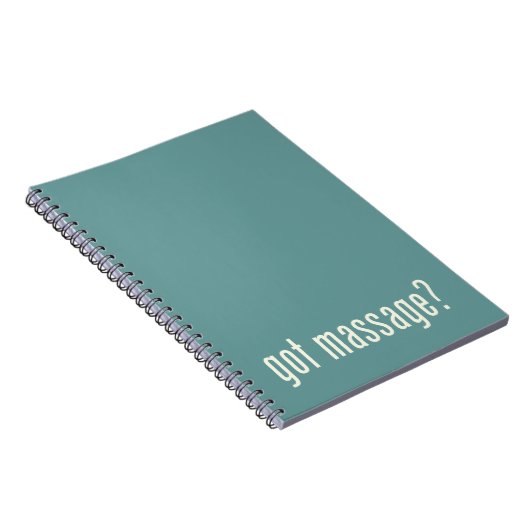 Massage got? notizblock (Rechte Seite)