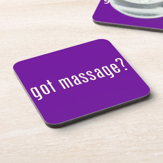 Massage got? untersetzer (Linke Seite)
