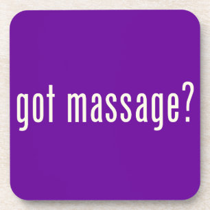 Massage got? untersetzer