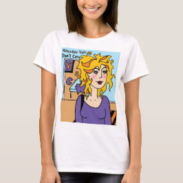 Massage Hair Keine Sorge Cartoon von Susan Epperly T-Shirt