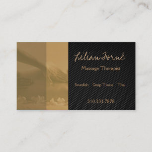 Massage II Visitenkarte