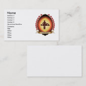 Massage Mandorla Visitenkarte (Vorne/Hinten)