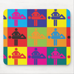 Massage-Pop-Kunst Mousepad