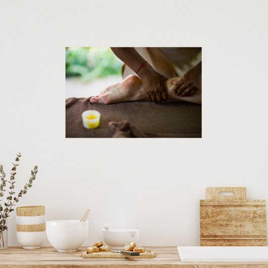 Massage Poster (Küche)