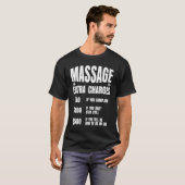 Massage Pros mit einem Sinn für Spaß Massage Thera T-Shirt (Vorne ganz)